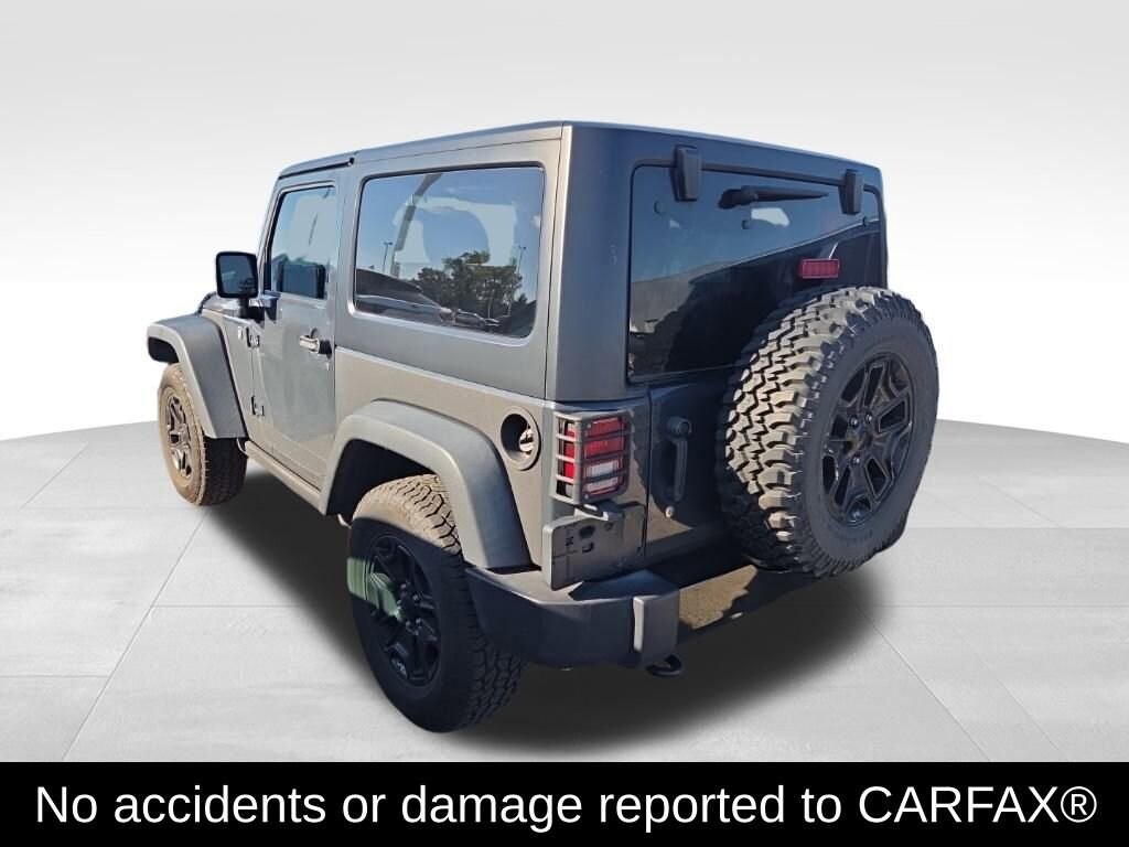 Used 2017 Jeep Wrangler Willy Wheeler 4x4 SUV