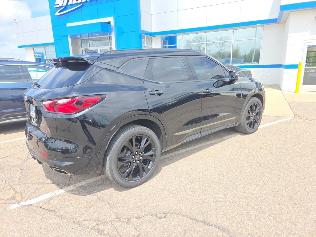 Used 2020 Chevrolet Blazer RS with VIN 3GNKBKRS3LS658712 for sale in Lansing, MI