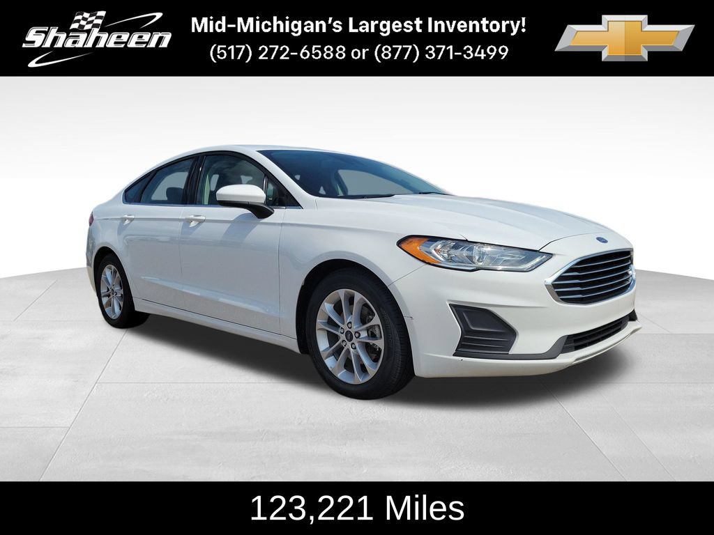 Used 2020 Ford Fusion S with VIN 3FA6P0H74LR129070 for sale in Lansing, MI