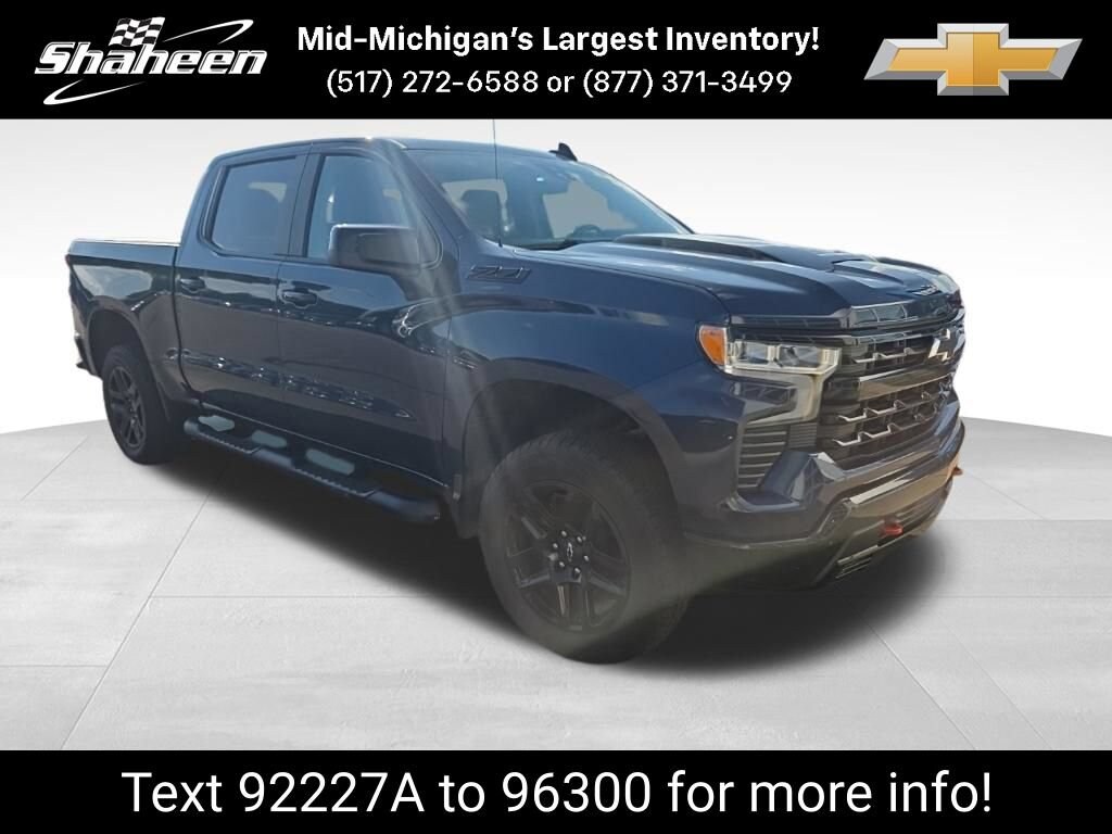 Used 2023 Chevrolet Silverado 1500 LT Trail Boss Truck Crew Cab