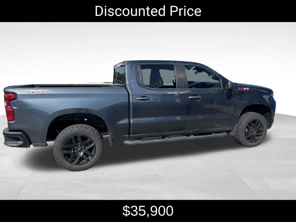 Used 2021 Chevrolet Silverado 1500 Custom Trail Boss Truck Crew Cab