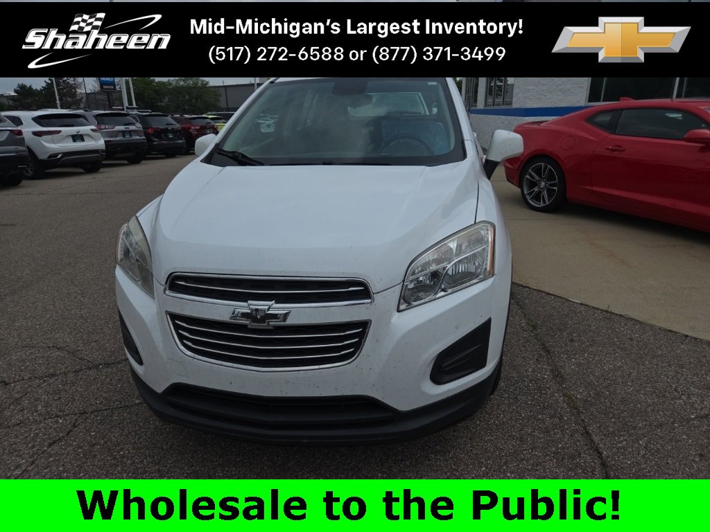 Used 2016 Chevrolet Trax LS with VIN 3GNCJNSB5GL259643 for sale in Lansing, MI