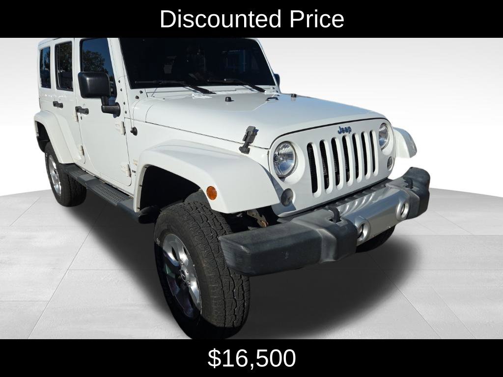 Used 2015 Jeep Wrangler Unlimited Sahara SUV
