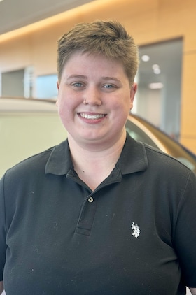 Staff member Peyton McCravey from ID_e408527f4989