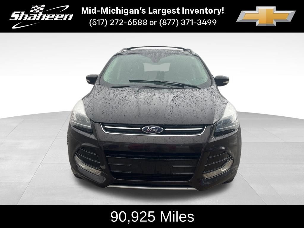 Used 2013 Ford Escape Titanium with VIN 1FMCU9J9XDUD22948 for sale in Lansing, MI