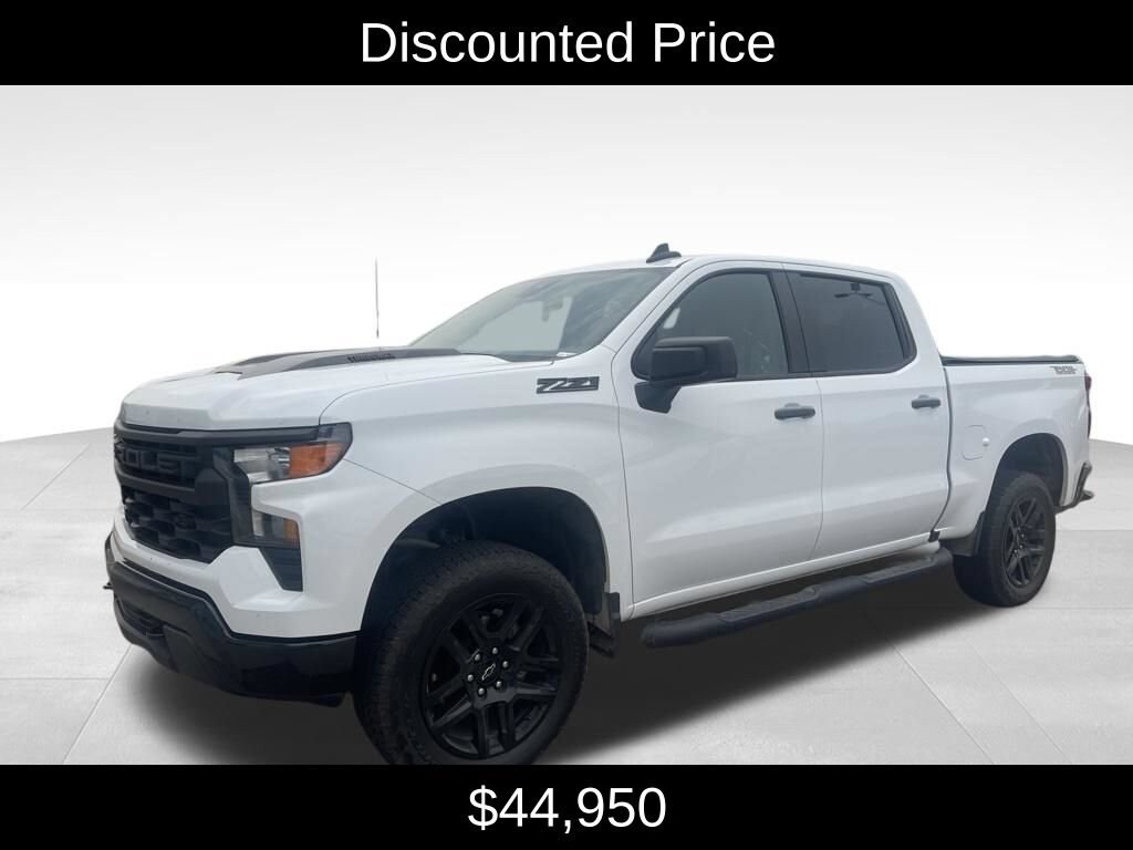 Used 2025 Chevrolet Silverado 1500 Custom Trail Boss Truck Crew Cab