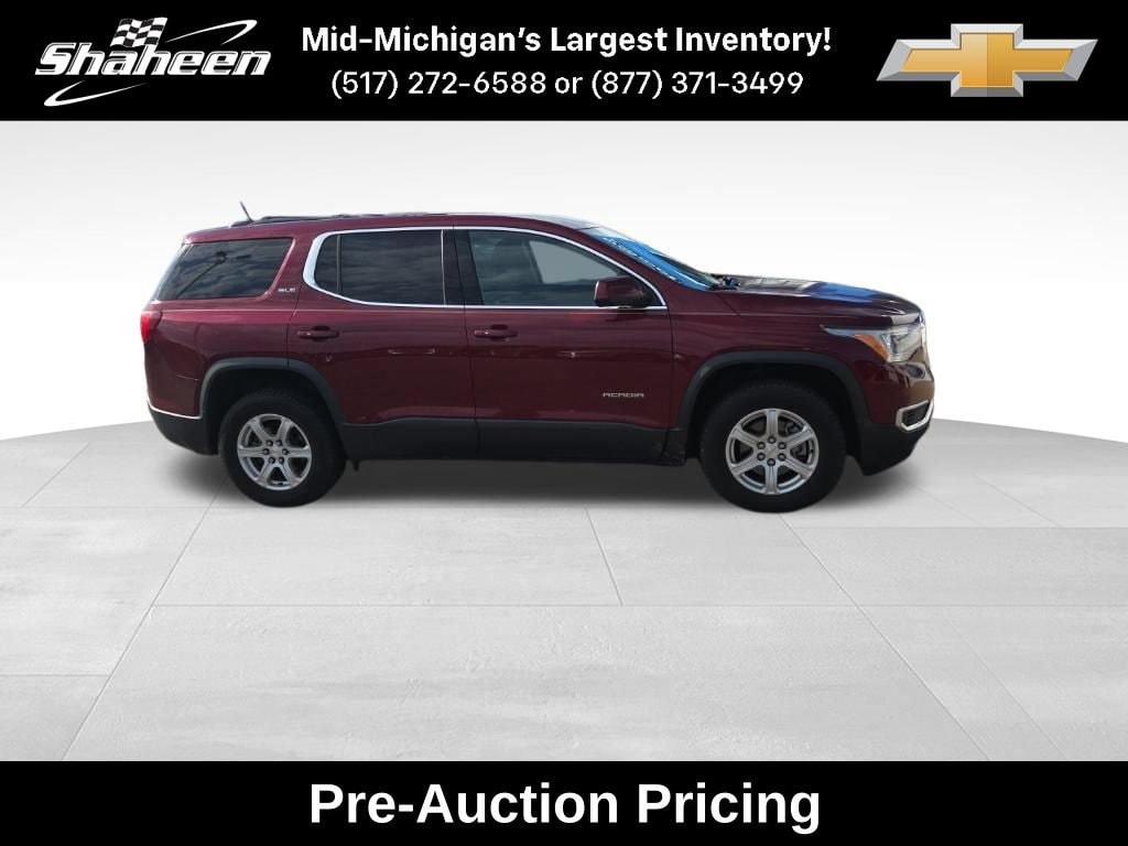 Used 2017 GMC Acadia SLE-1 with VIN 1GKKNKLAXHZ154821 for sale in Lansing, MI
