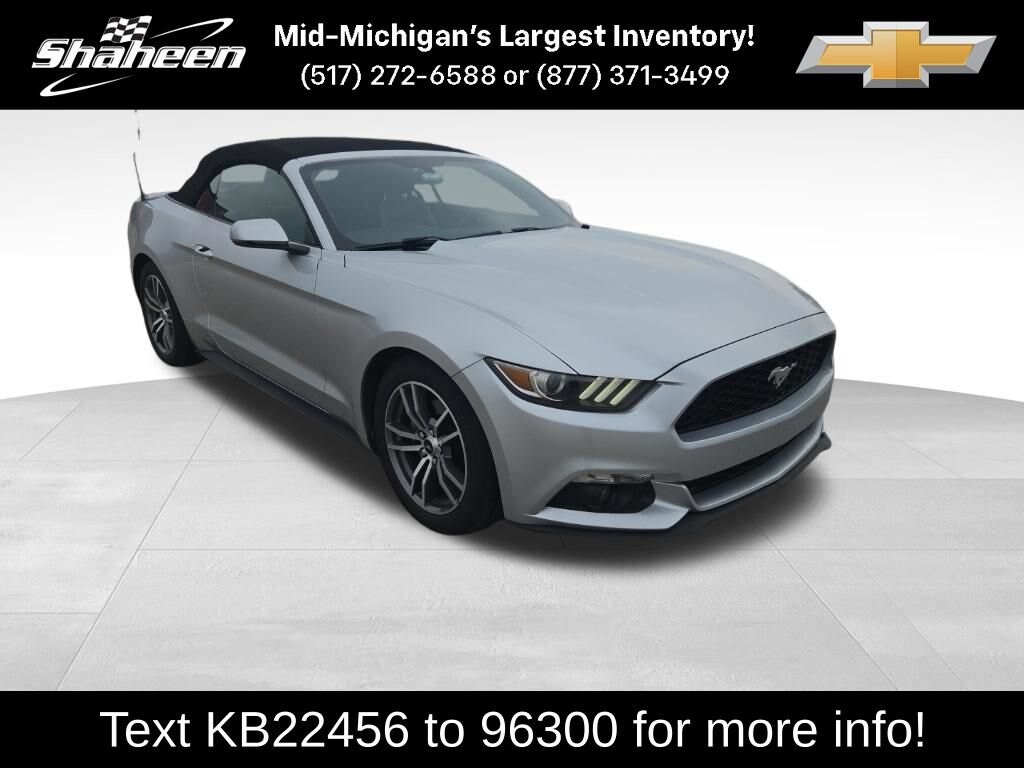 Used 2015 Ford Mustang Ecoboost Premium Convertible