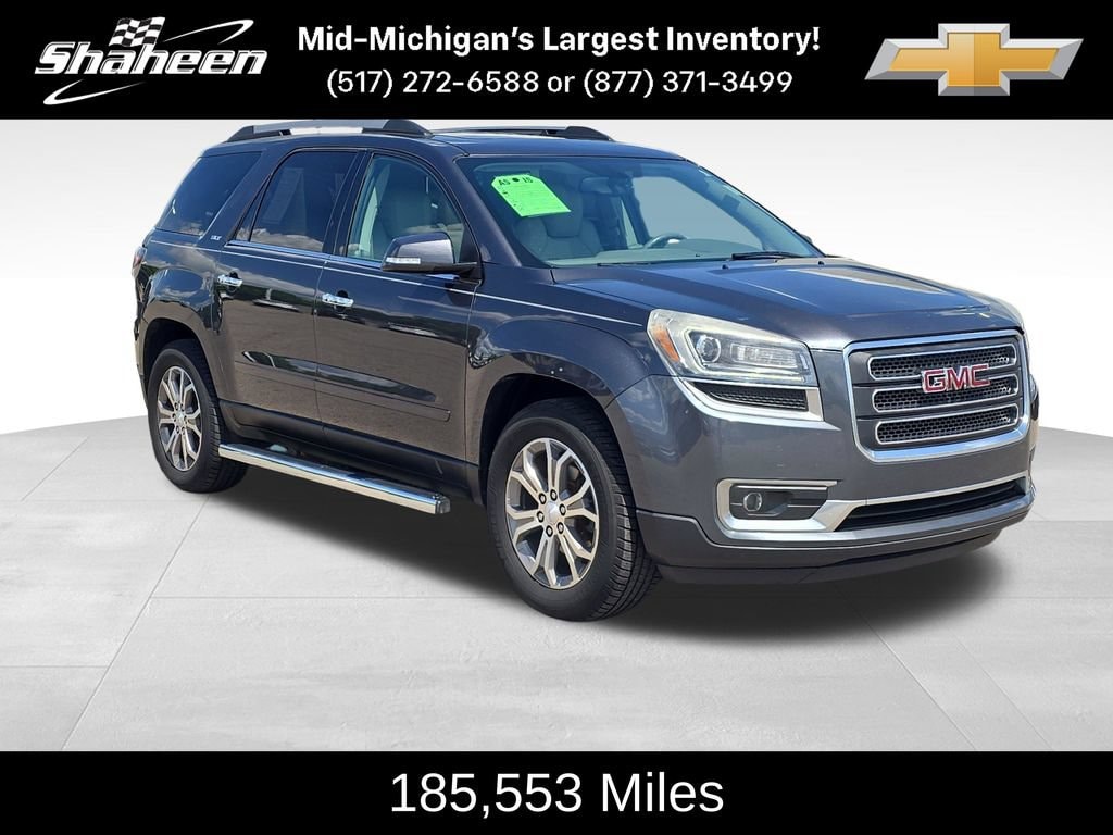 Used 2013 GMC Acadia SLT2 with VIN 1GKKRSKD1DJ268232 for sale in Lansing, MI