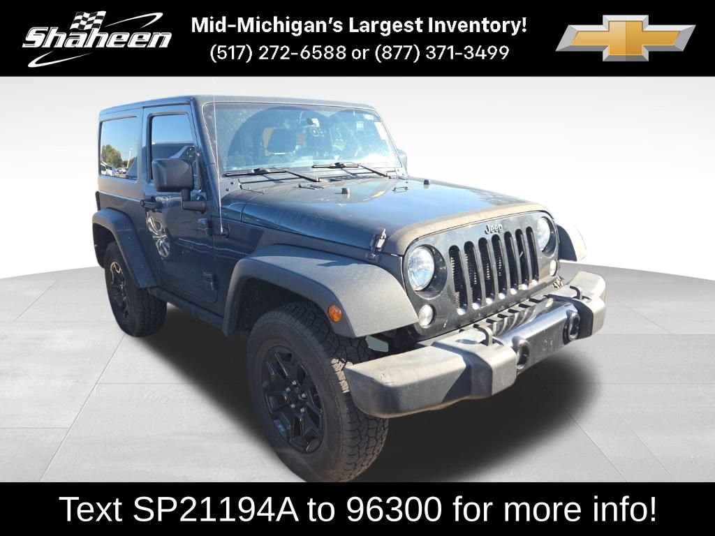 Used 2017 Jeep Wrangler Willy Wheeler 4x4 SUV