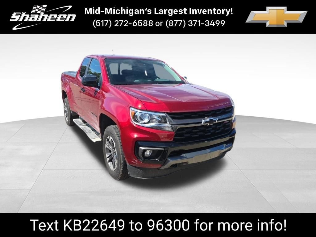 Used 2021 Chevrolet Colorado 4WD Z71 Truck Extended Cab