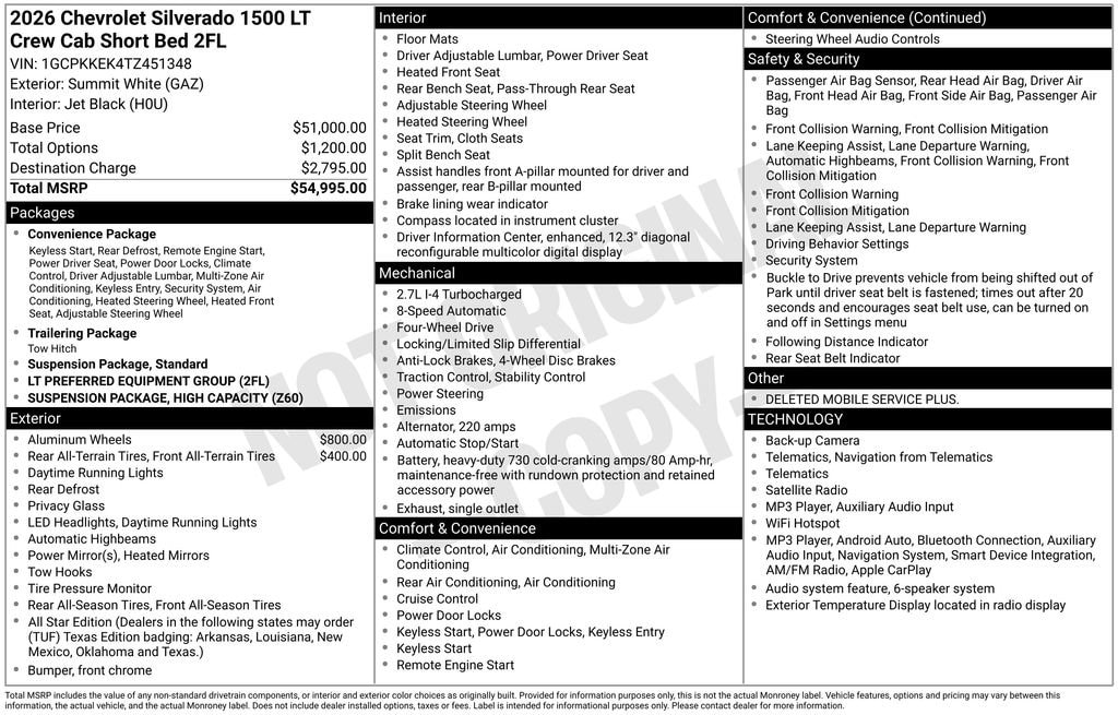 2026 Chevrolet Silverado 1500 LT - Photo 9