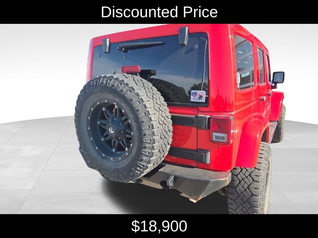 Used 2015 Jeep Wrangler Unlimited Sahara SUV
