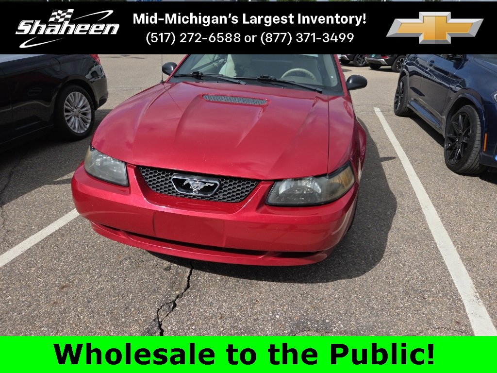 Used 2001 Ford Mustang Deluxe with VIN 1FAFP44421F101149 for sale in Lansing, MI
