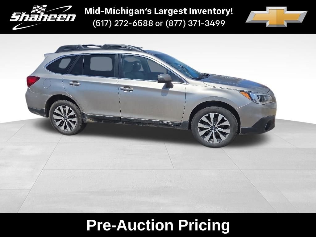 Used 2015 Subaru Outback Limited with VIN 4S4BSBNC7F3291973 for sale in Lansing, MI