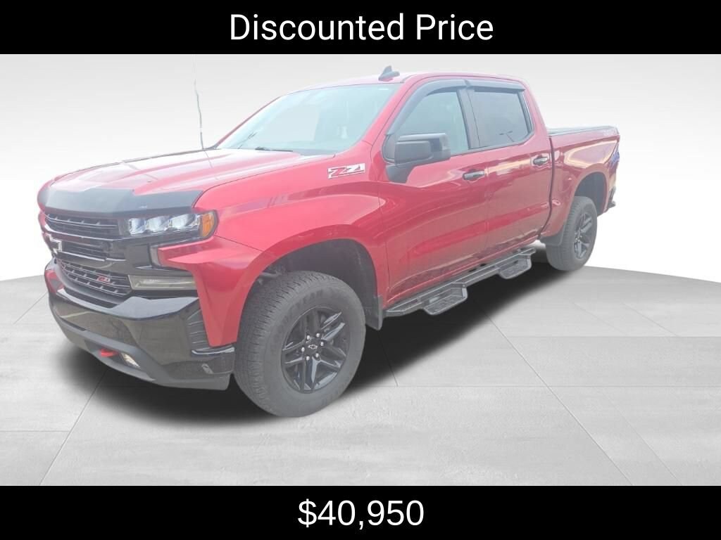 Used 2021 Chevrolet Silverado 1500 LT Trail Boss Truck Crew Cab