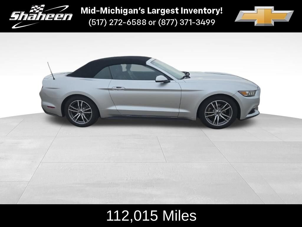 Used 2015 Ford Mustang Ecoboost Premium Convertible