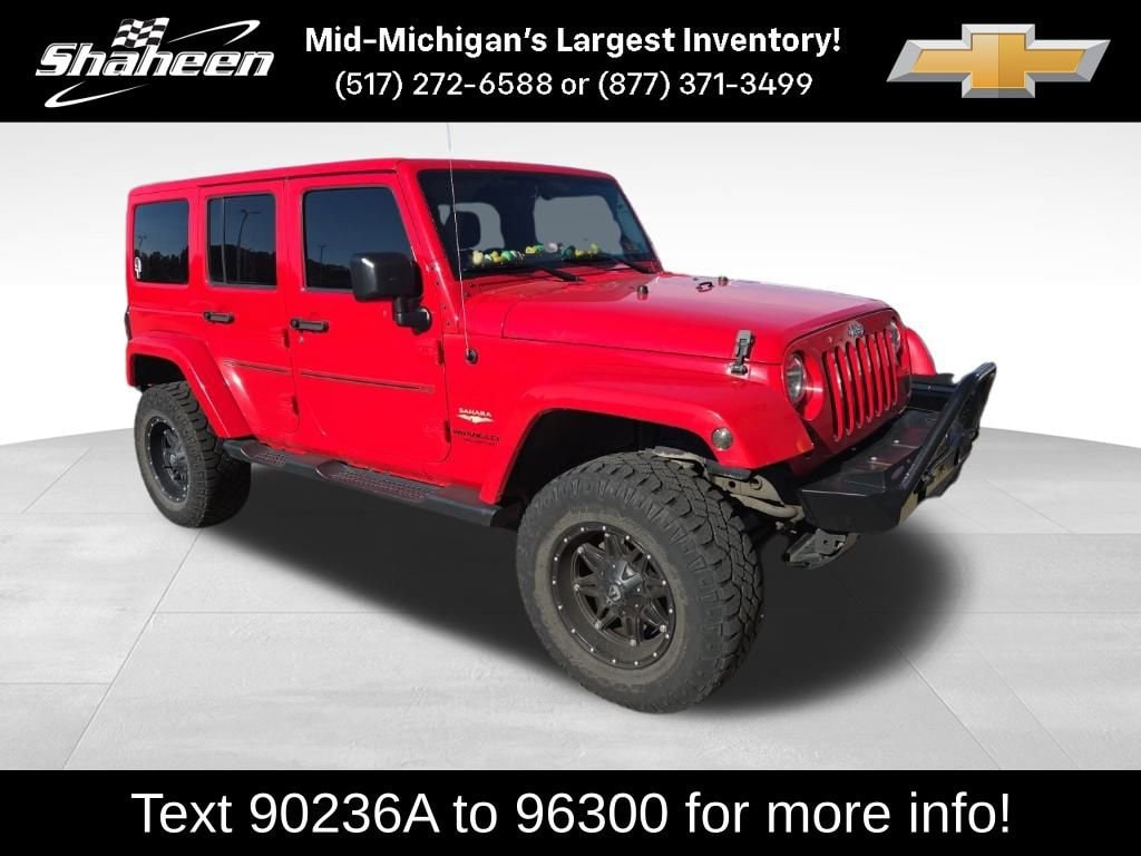 Used 2015 Jeep Wrangler Unlimited Sahara SUV