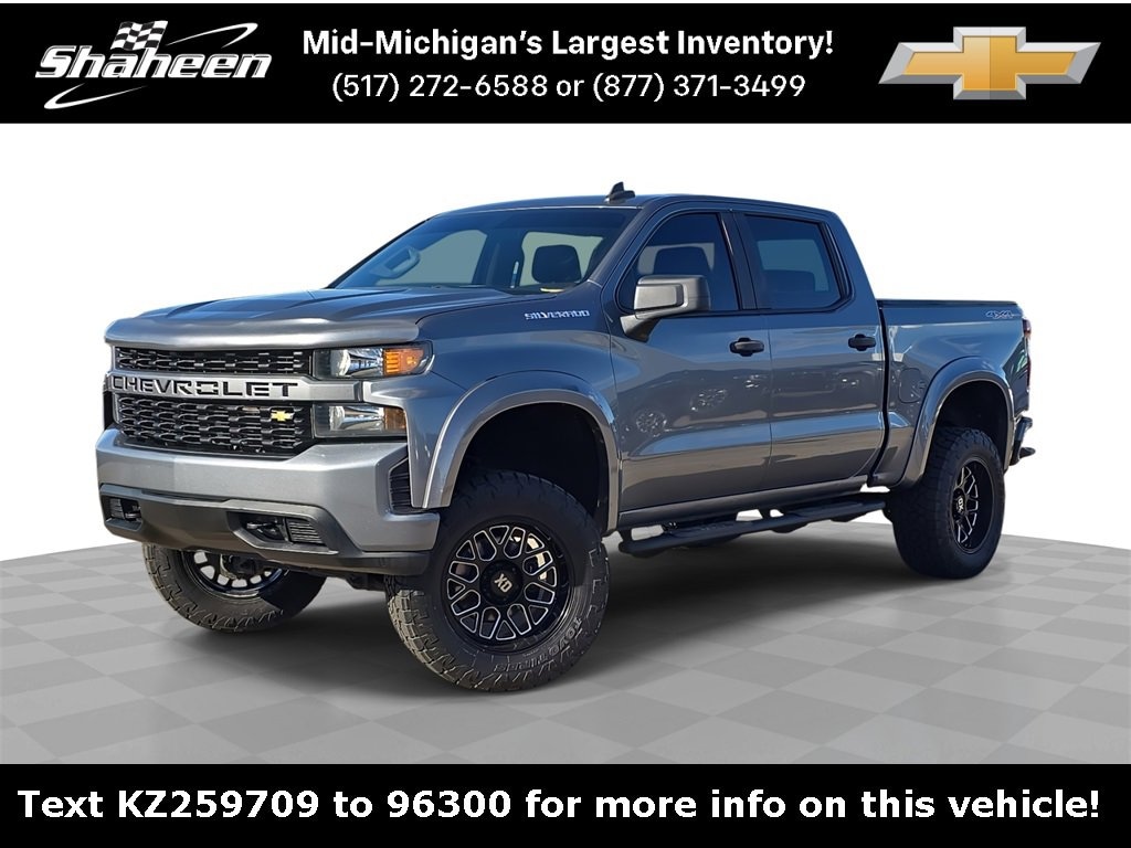 Used 2019 Chevrolet Silverado 1500 Custom Truck Crew Cab