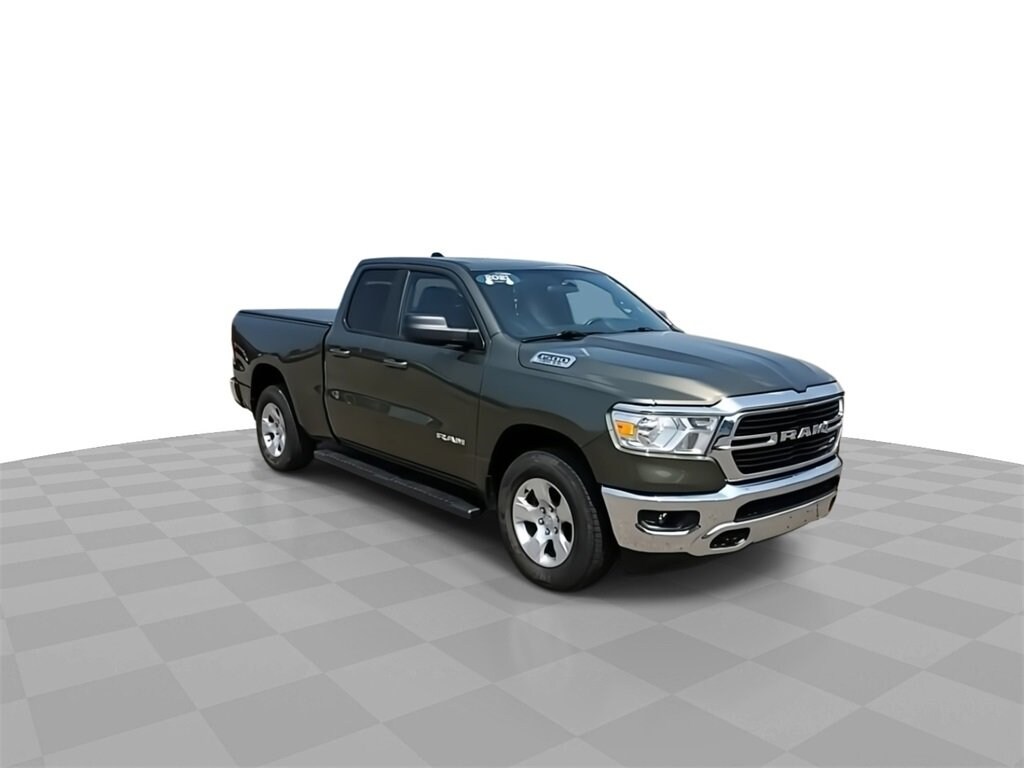 Used 2021 RAM Ram 1500 Pickup Big Horn/Lone Star with VIN 1C6SRFBT7MN723191 for sale in Lansing, MI