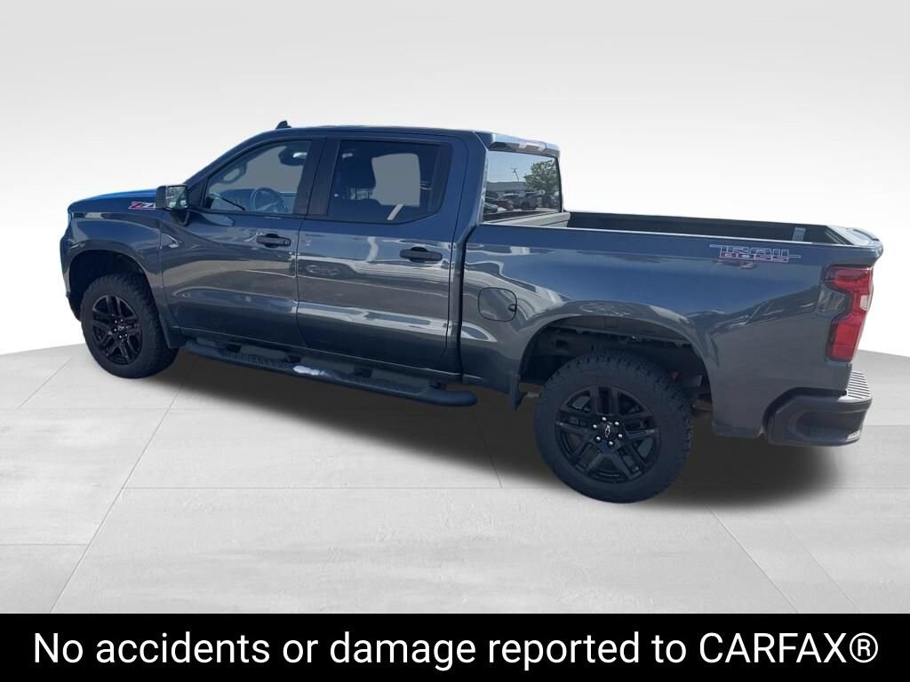 Used 2021 Chevrolet Silverado 1500 Custom Trail Boss Truck Crew Cab