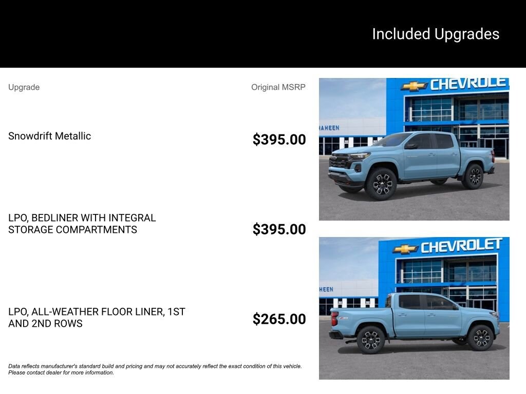 New 2026 Chevrolet Colorado Z71 Truck