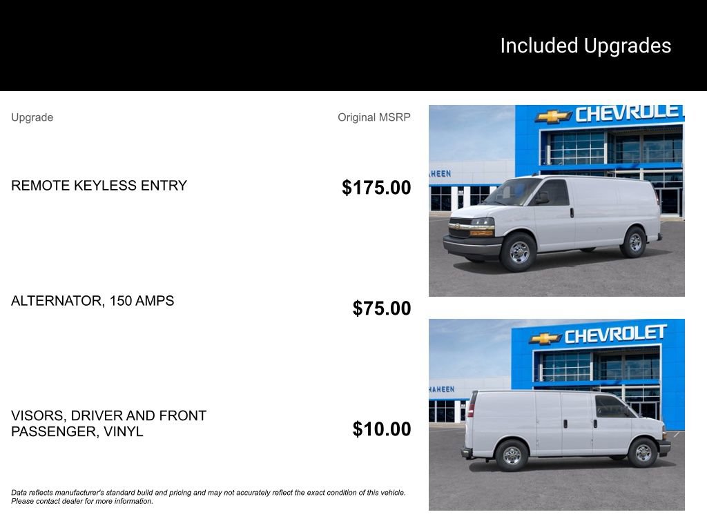 2025 Chevrolet Express Cargo Work Van - Photo 6