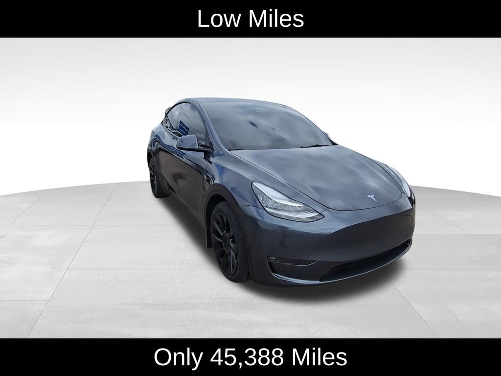 Used 2022 Tesla Model Y Long Range with VIN 7SAYGDEE9NF447125 for sale in Lansing, MI
