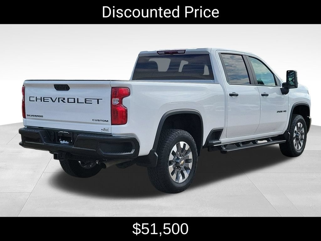 Used 2024 Chevrolet Silverado 2500 HD Custom Truck Crew Cab