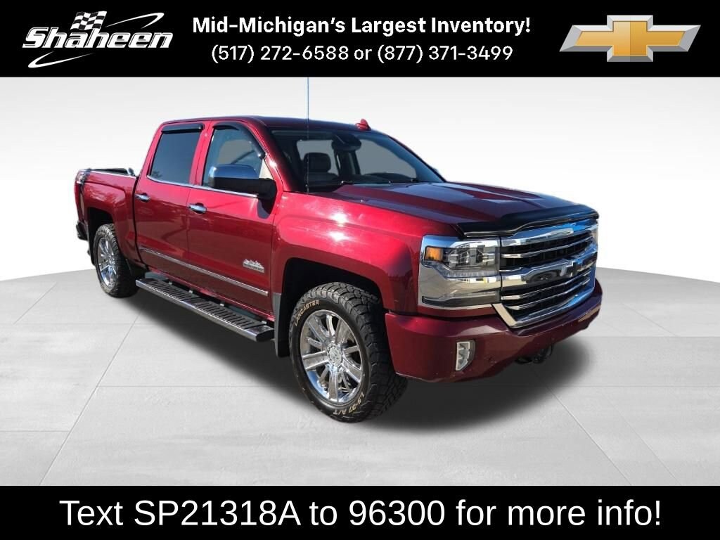 Used 2017 Chevrolet Silverado 1500 High Country Truck Crew Cab