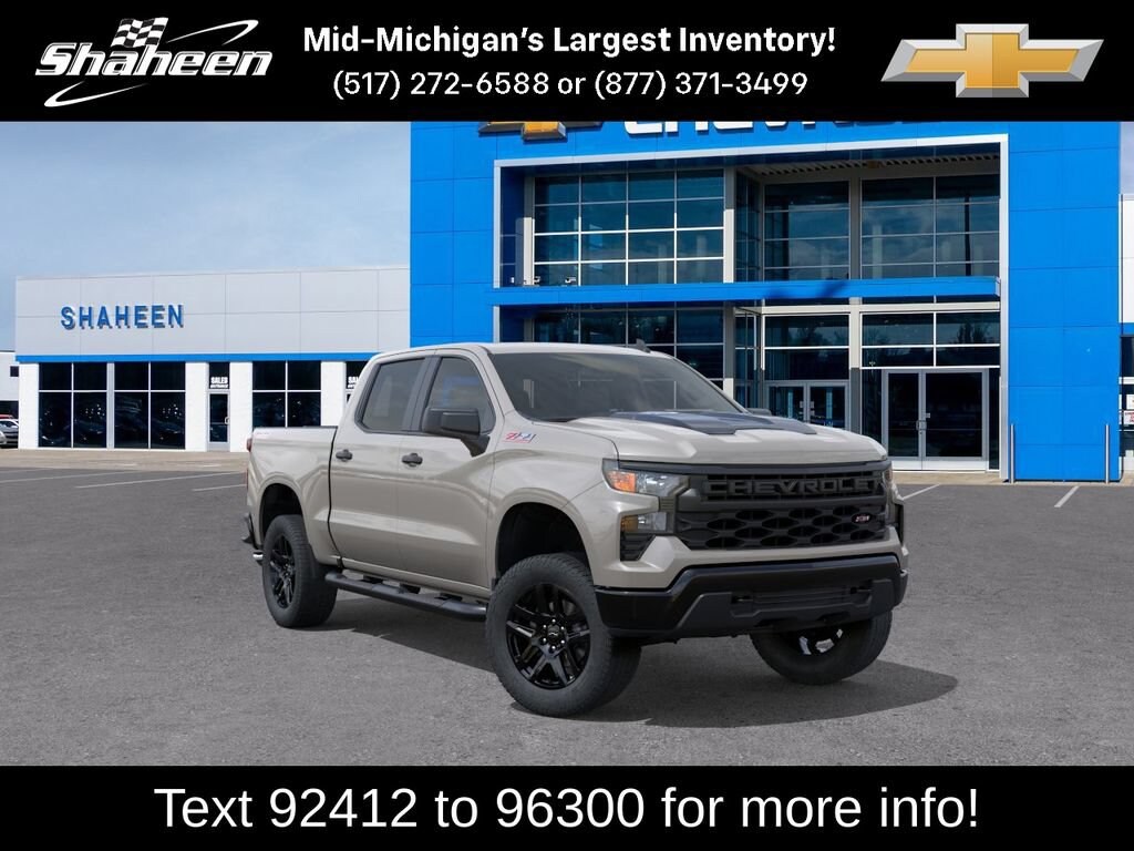 New 2026 Chevrolet Silverado 1500 Custom Trail Boss Truck