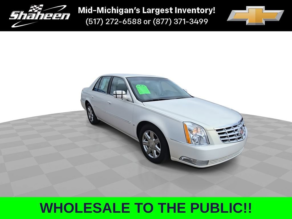 Used 2007 Cadillac DTS V8 with VIN 1G6KD57Y47U163858 for sale in Lansing, MI