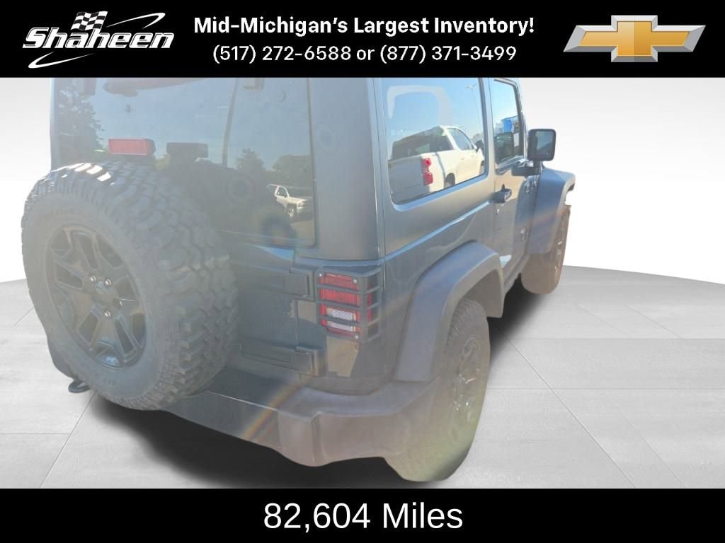 Used 2017 Jeep Wrangler Willy Wheeler 4x4 SUV