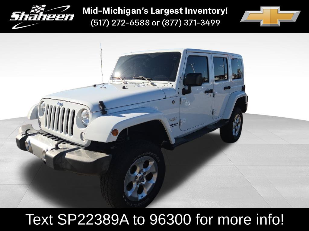 Used 2015 Jeep Wrangler Unlimited Sahara SUV