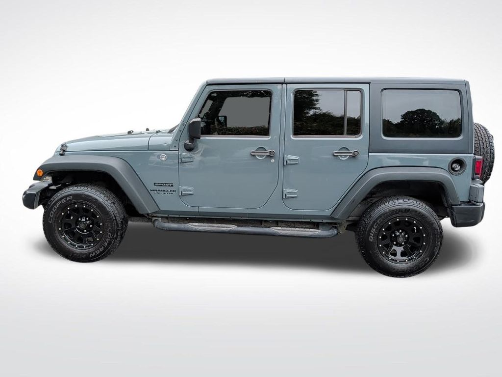 Used 2014 Jeep Wrangler Unlimited Sport with VIN 1C4BJWDGXEL324742 for sale in Watertown, CT