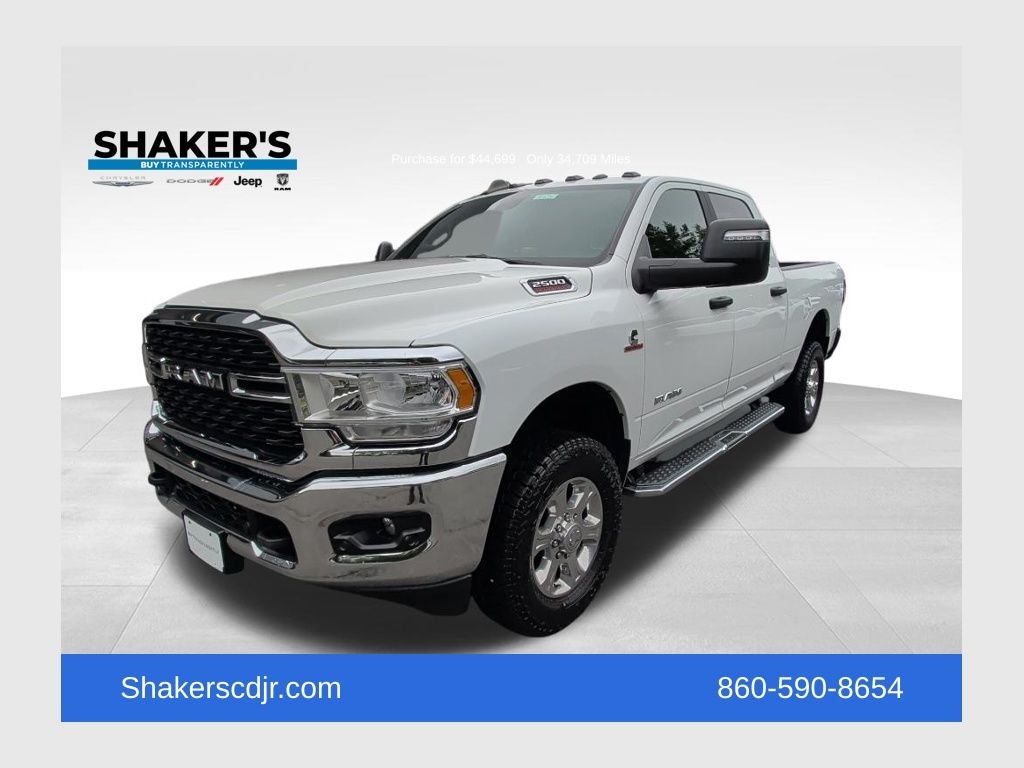 Certified 2023 Ram 2500 Big Horn Truck Crew Cab