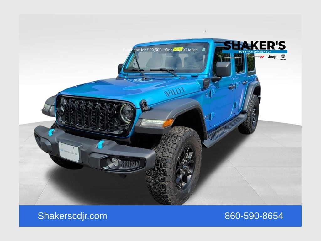 Used 2024 Jeep Wrangler 4xe Sport SUV