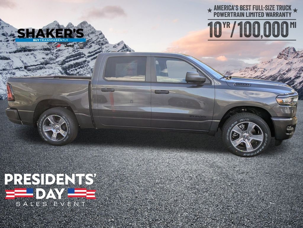 New 2026 Ram 1500 EXPRESS CREW CAB 4X4 5'7 BOX Pickup