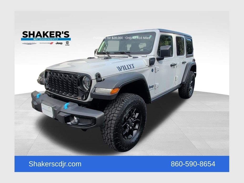 Used 2024 Jeep Wrangler 4xe Sport SUV