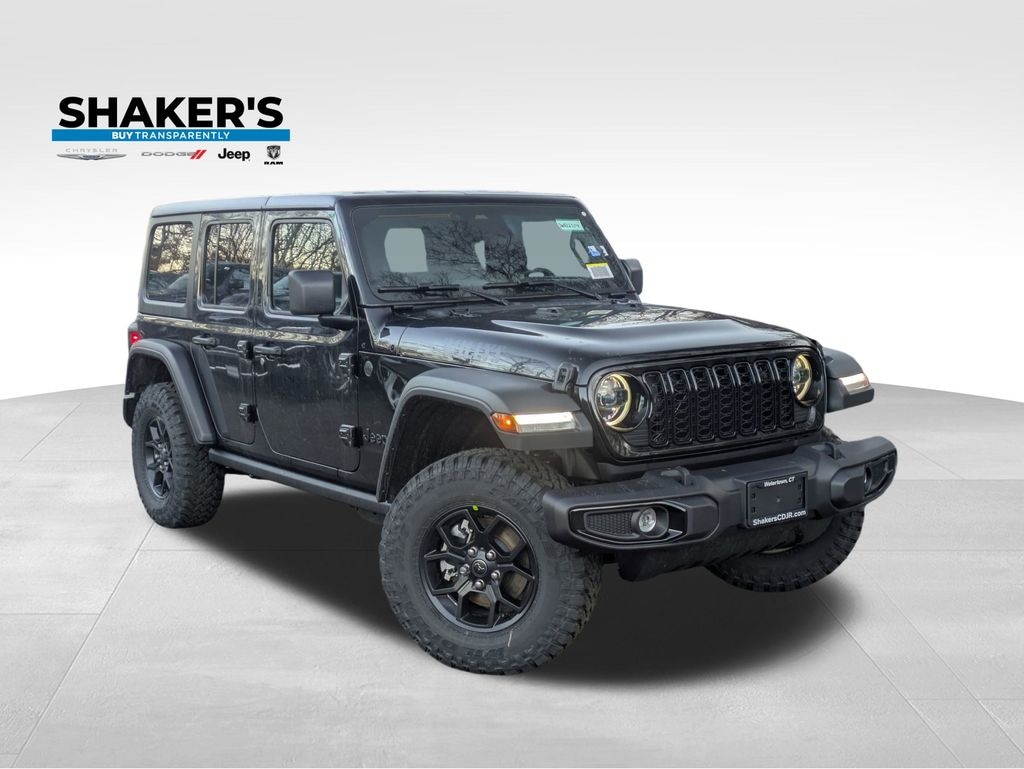 New 2026 Jeep Wrangler 4-DOOR WILLYS Sport Utility