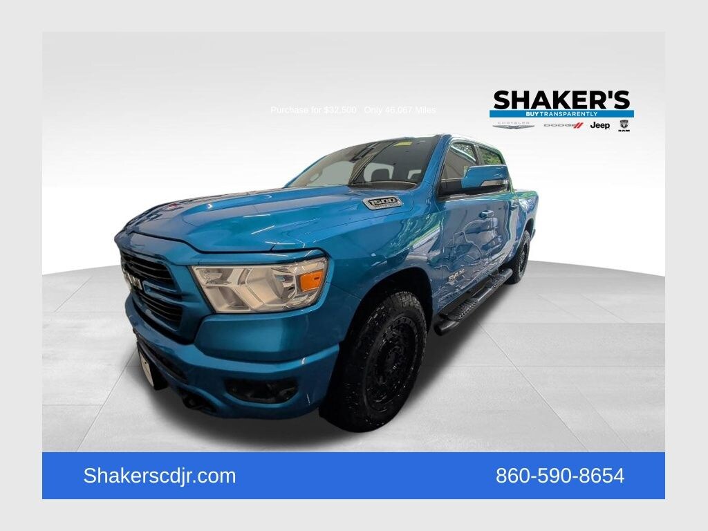 Used 2021 Ram 1500 Big Horn/Lone Star Truck Crew Cab
