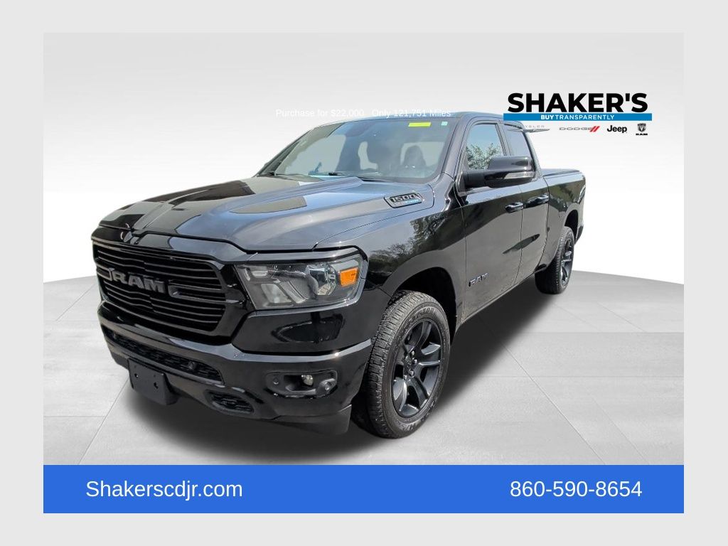 2021 RAM 1500 Big Horn/Lone Star 4x4 Quad Cab 6'4's photo