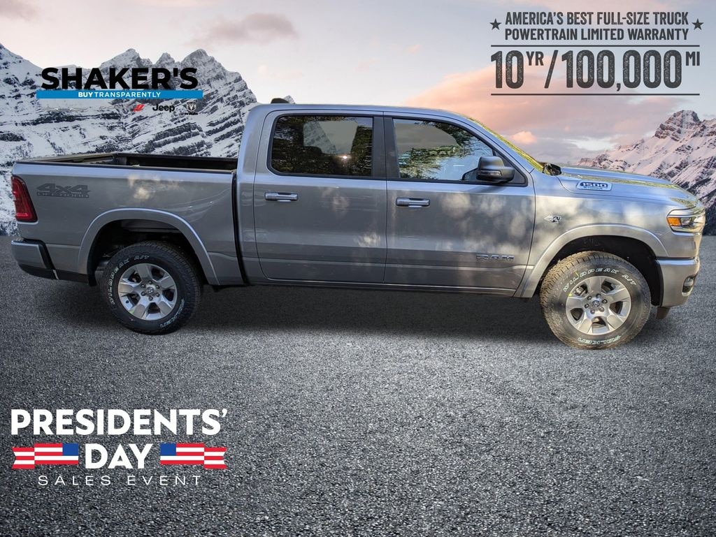 New 2026 Ram 1500 BIG HORN CREW CAB 4X4 5'7 BOX Pickup