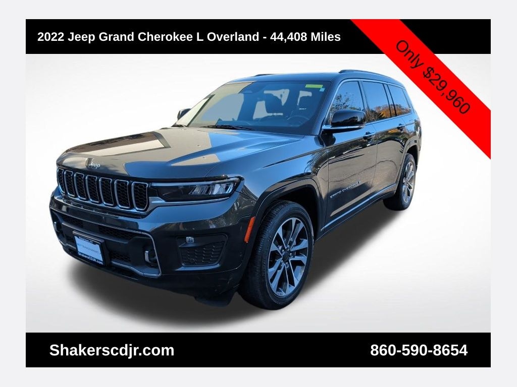 Used 2022 Jeep Grand Cherokee L Overland SUV