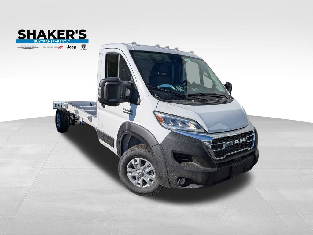 New 2024 Ram ProMaster PROMASTER 3500 SLT CUTAWAY 159' WB EXT / 104' CA Pickup