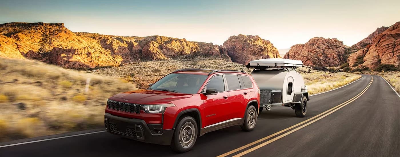 Red 2027 Jeep Cherokee