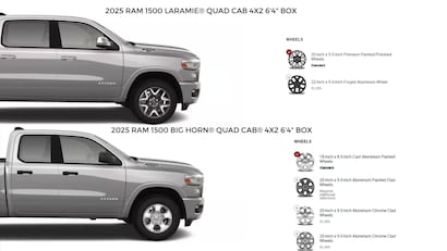 What are the Biggest Differences Between the Ram 1500 Big Horn and 