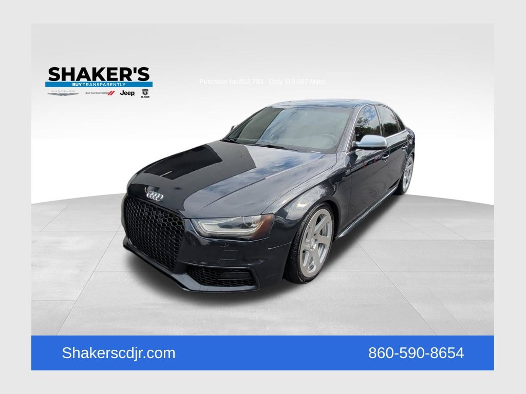 Used 2013 Audi S4 Premium Plus with VIN WAUDGAFL8DA102387 for sale in Watertown, CT