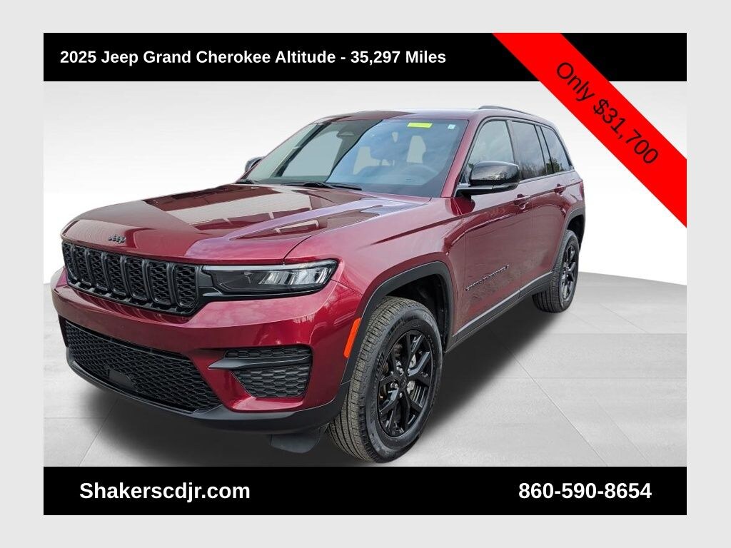 Used 2025 Jeep Grand Cherokee Laredo SUV