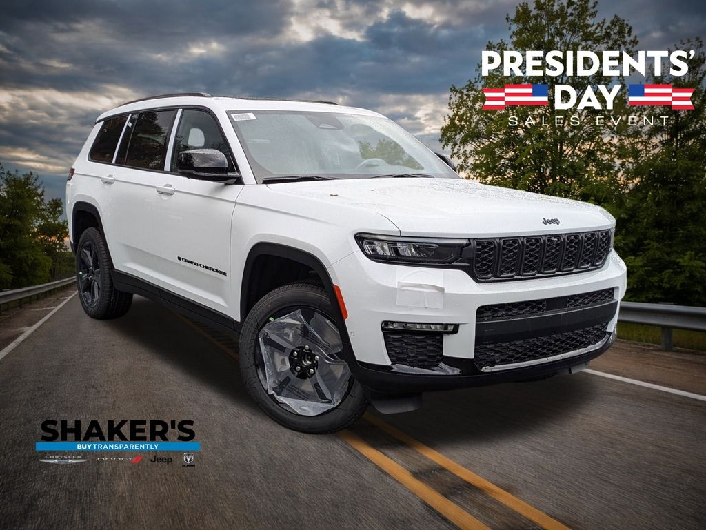 New 2025 Jeep Grand Cherokee L LIMITED 4X4 Sport Utility